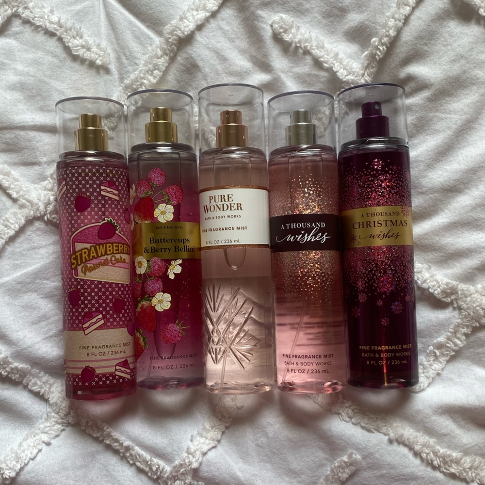 bath and body works full size brand new bundle